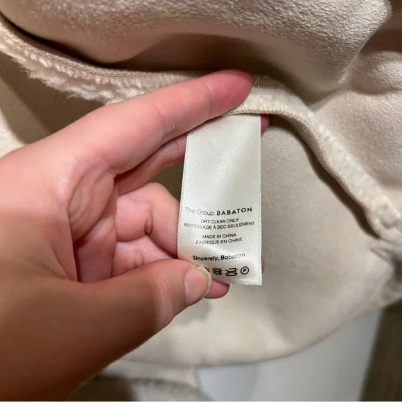 Aritzia Babaton Newsroom Sherpa Shirt Jacket - Picture 6 of 7